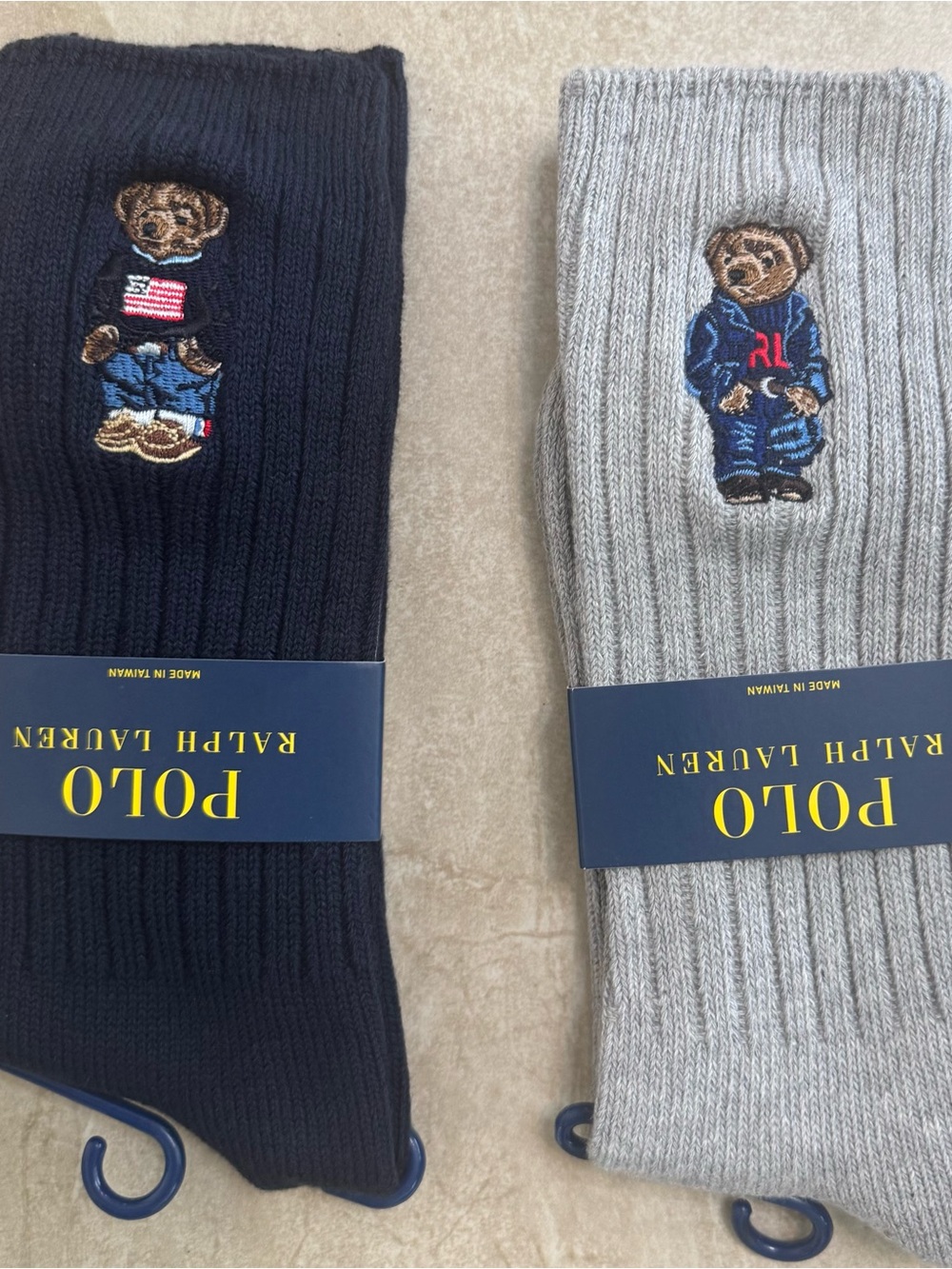Polo Ralph Lauren Bear Socks (2) - Picture 5 of 9
